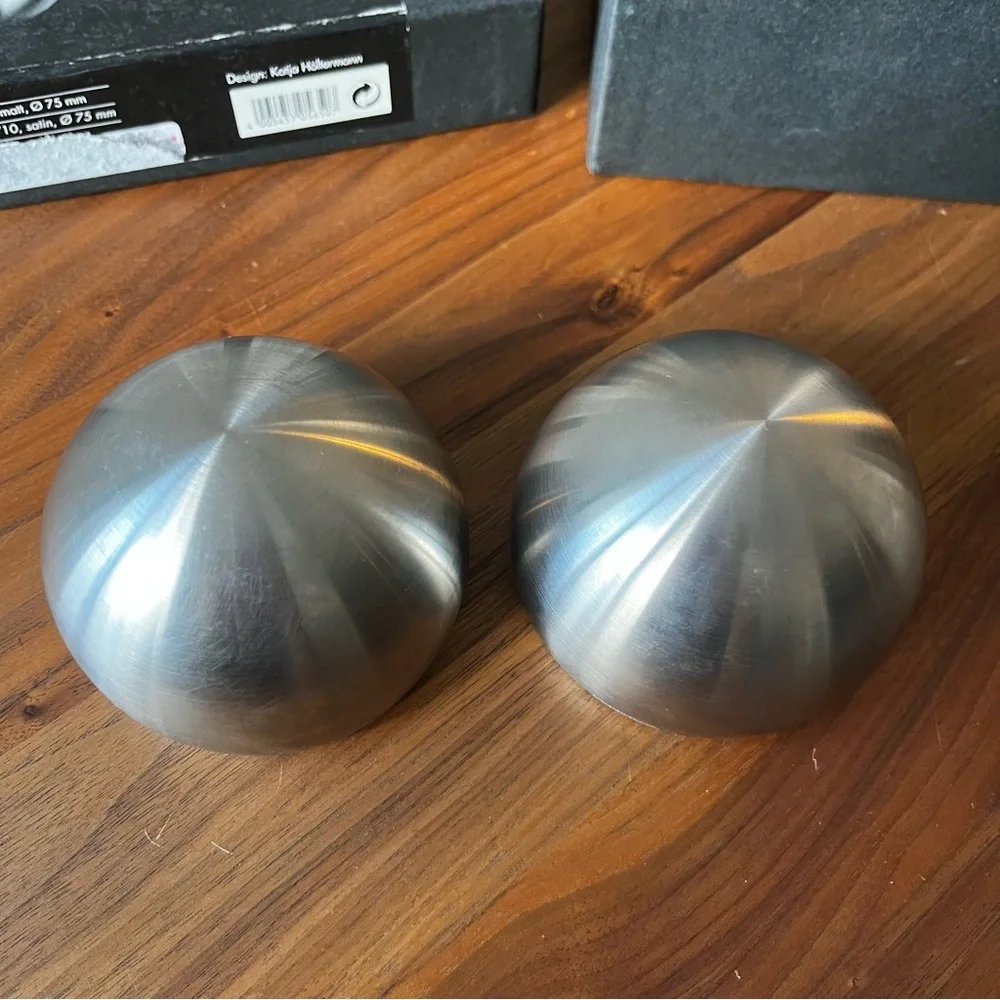 Carl Mertens BALANCE 18/10 Stainless Steel Drinking Cups Decorative Bowls VTG